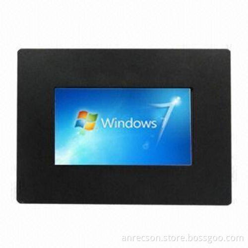 7-inch Industrial LCD Monitor with VGA, HDMI®, DVI Port Together